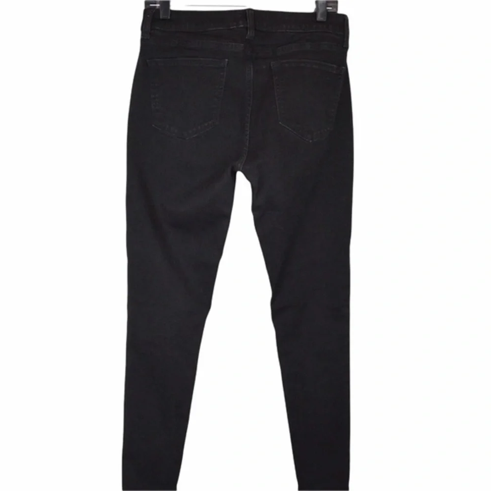 A New‎ Approach a.n.a. Black Stretchy Mid-Rise Jeggings, Size 10L